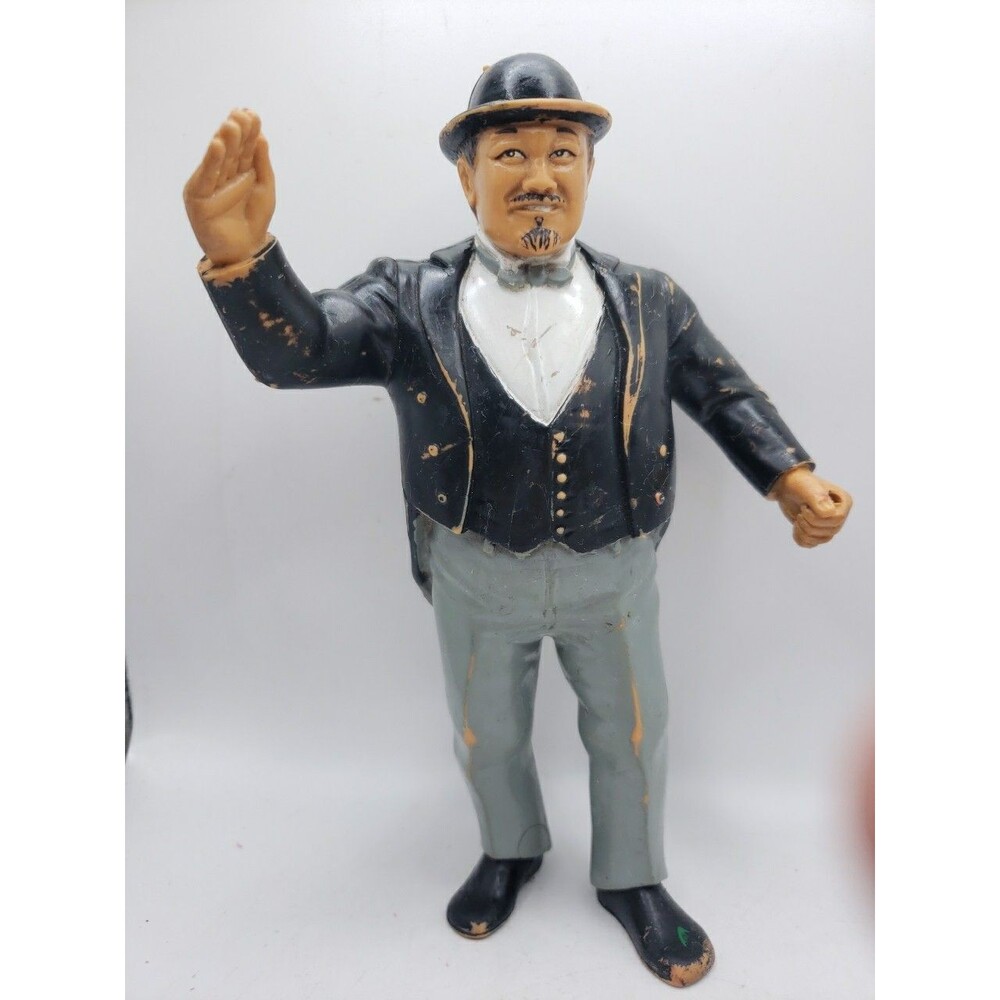 WWF LJN Titan Sports Vintage 1986 7.5" Rubber Mr. Fuji Wrestling Figure